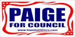 Election Banner Sign - P201