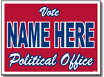 Political Yard Sign Template - Design P22 Vote