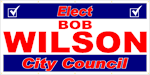 Political Election Banner Sign - Design P32