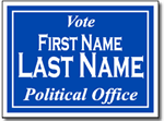 Political Yard Sign Template - Design P41 Vote