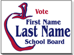 Political Yard Sign Template - Design P82 Vote