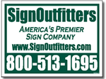 One Click Kit - Poster Board Yard Sign - Style 7