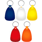 Promotional Continental Key Tag with Five Bright Colors